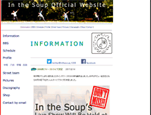 Tablet Screenshot of inthesoup.net